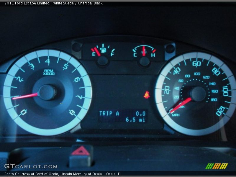  2011 Escape Limited Limited Gauges