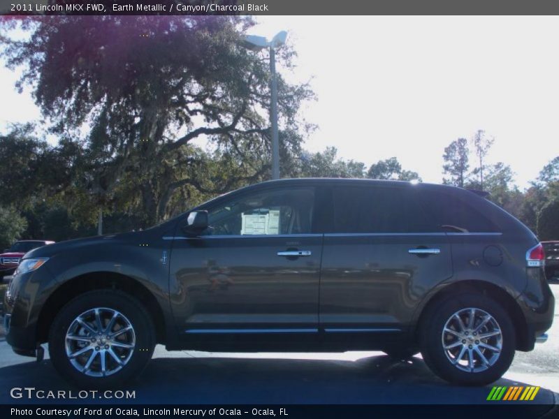 Earth Metallic / Canyon/Charcoal Black 2011 Lincoln MKX FWD