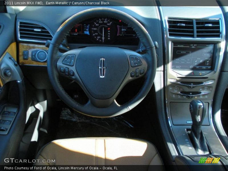 Earth Metallic / Canyon/Charcoal Black 2011 Lincoln MKX FWD