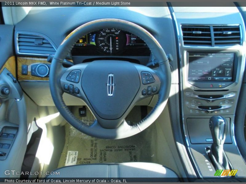 Dashboard of 2011 MKX FWD
