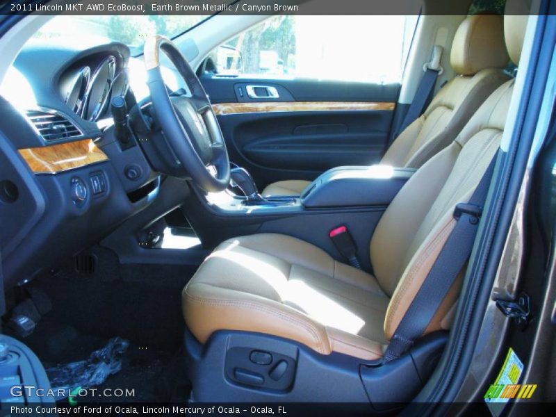  2011 MKT AWD EcoBoost Canyon Brown Interior
