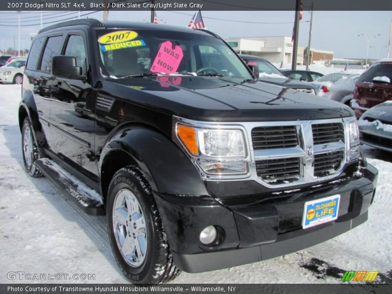 Black / Dark Slate Gray/Light Slate Gray 2007 Dodge Nitro SLT 4x4