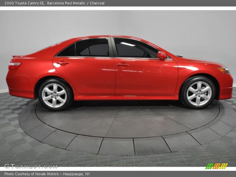 Barcelona Red Metallic / Charcoal 2009 Toyota Camry SE