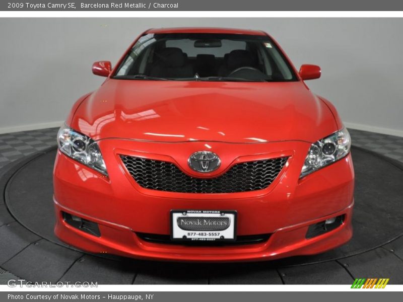 Barcelona Red Metallic / Charcoal 2009 Toyota Camry SE
