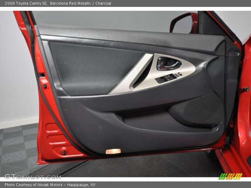 Barcelona Red Metallic / Charcoal 2009 Toyota Camry SE