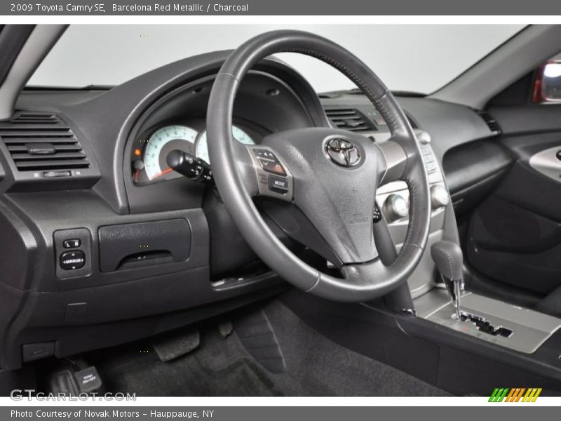 Barcelona Red Metallic / Charcoal 2009 Toyota Camry SE