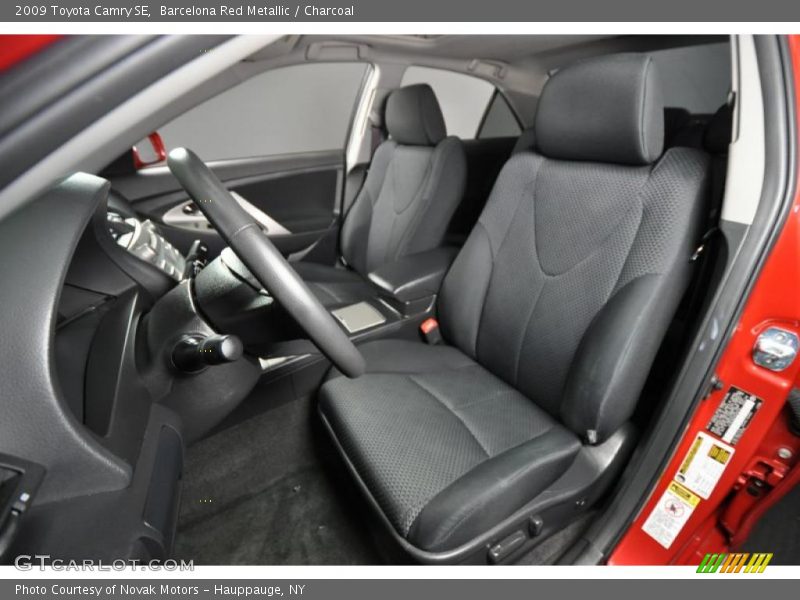 Barcelona Red Metallic / Charcoal 2009 Toyota Camry SE