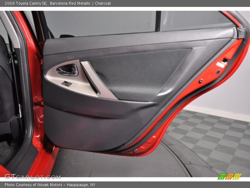 Barcelona Red Metallic / Charcoal 2009 Toyota Camry SE