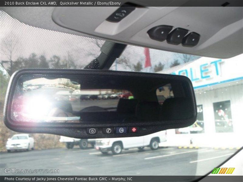 Quicksilver Metallic / Ebony/Ebony 2010 Buick Enclave CXL AWD