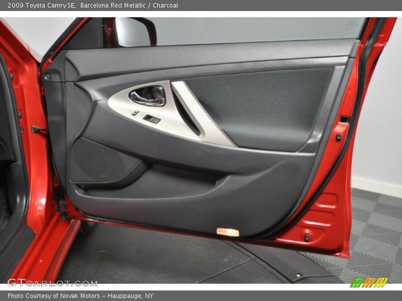Barcelona Red Metallic / Charcoal 2009 Toyota Camry SE