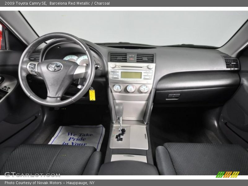 Barcelona Red Metallic / Charcoal 2009 Toyota Camry SE