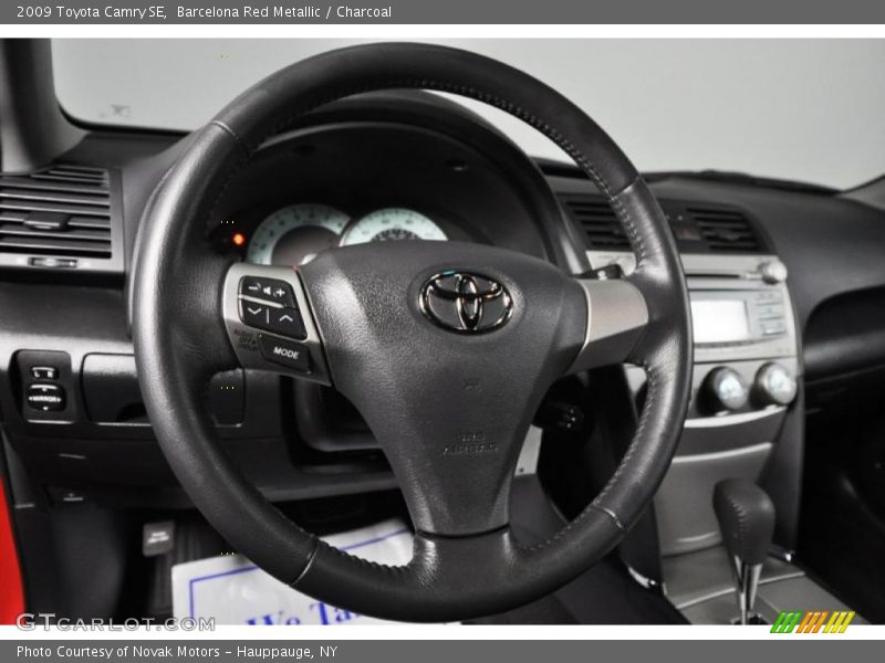 Barcelona Red Metallic / Charcoal 2009 Toyota Camry SE