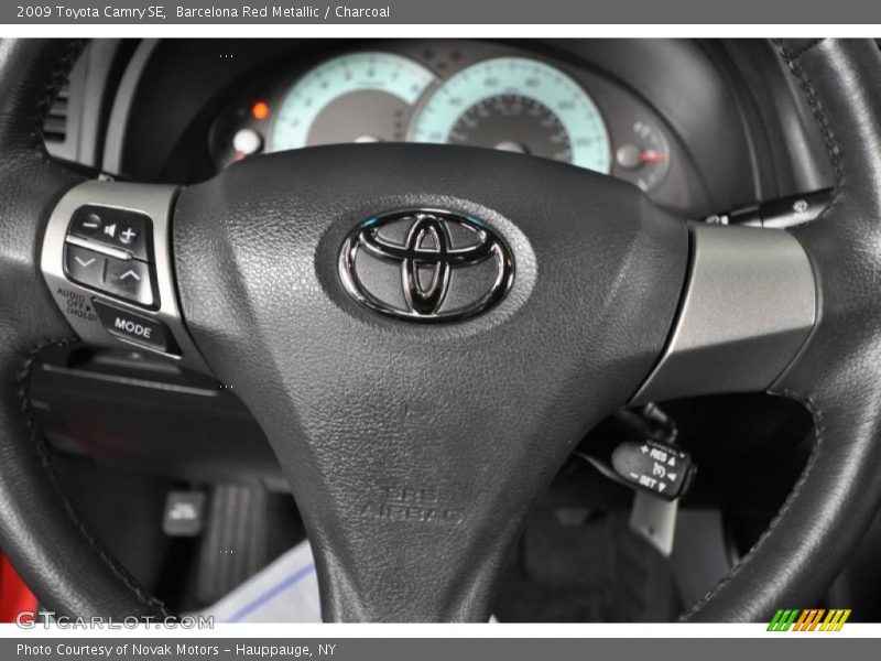Barcelona Red Metallic / Charcoal 2009 Toyota Camry SE