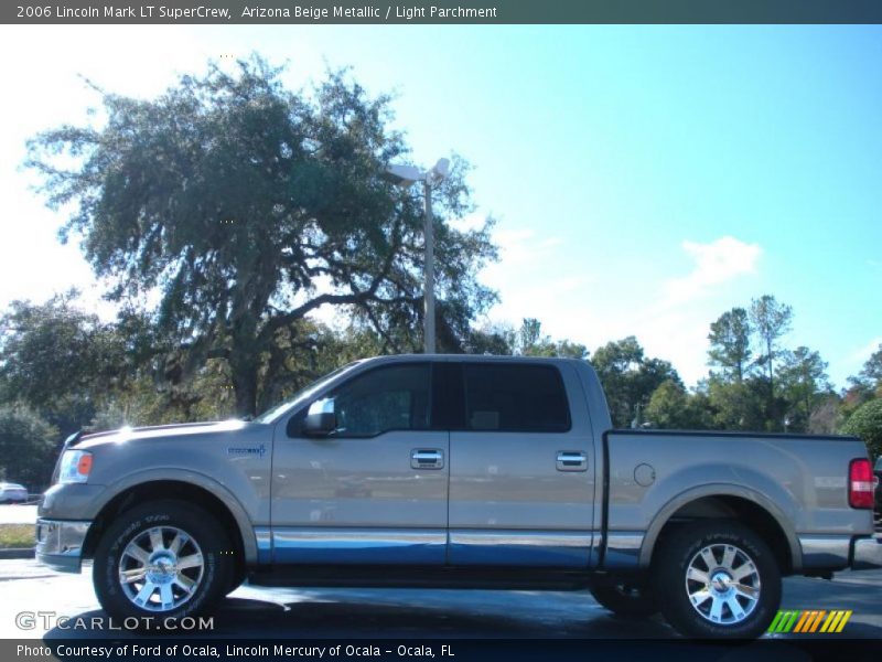 Arizona Beige Metallic / Light Parchment 2006 Lincoln Mark LT SuperCrew