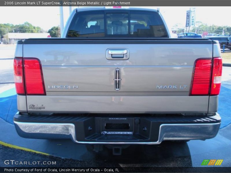 Arizona Beige Metallic / Light Parchment 2006 Lincoln Mark LT SuperCrew