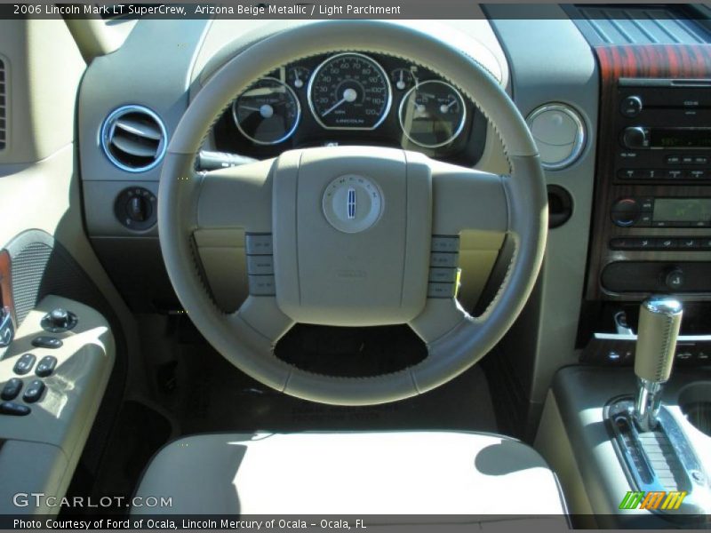 Arizona Beige Metallic / Light Parchment 2006 Lincoln Mark LT SuperCrew
