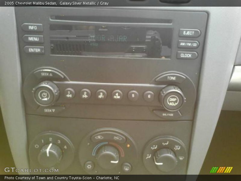 Galaxy Silver Metallic / Gray 2005 Chevrolet Malibu Sedan