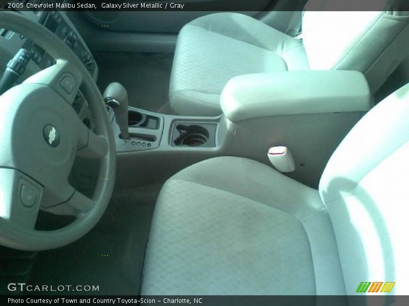 Galaxy Silver Metallic / Gray 2005 Chevrolet Malibu Sedan