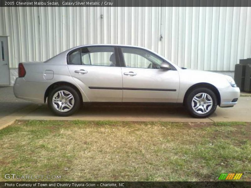 Galaxy Silver Metallic / Gray 2005 Chevrolet Malibu Sedan