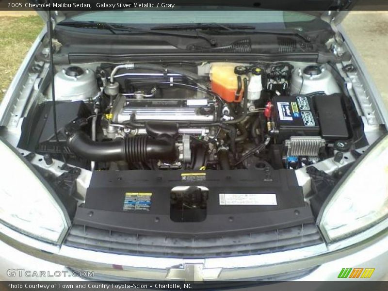 Galaxy Silver Metallic / Gray 2005 Chevrolet Malibu Sedan