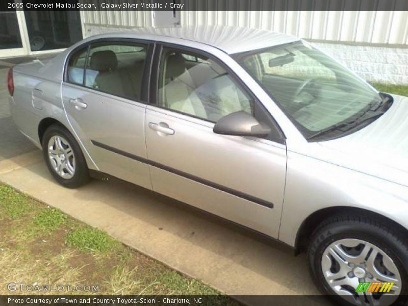 Galaxy Silver Metallic / Gray 2005 Chevrolet Malibu Sedan