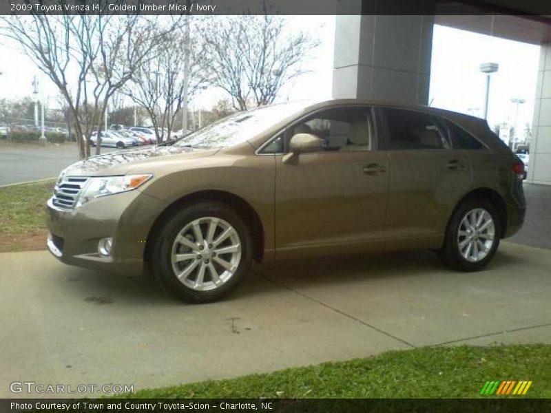 Golden Umber Mica / Ivory 2009 Toyota Venza I4