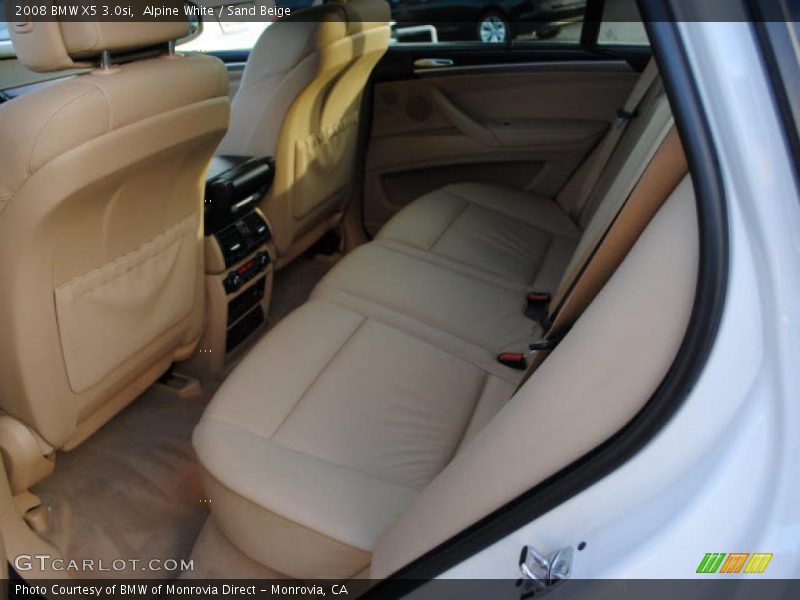 Alpine White / Sand Beige 2008 BMW X5 3.0si
