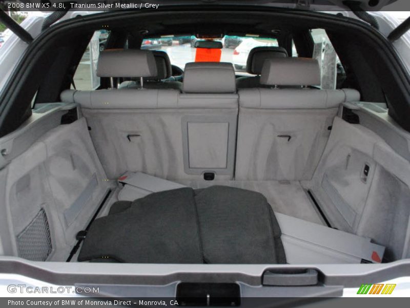 Titanium Silver Metallic / Grey 2008 BMW X5 4.8i