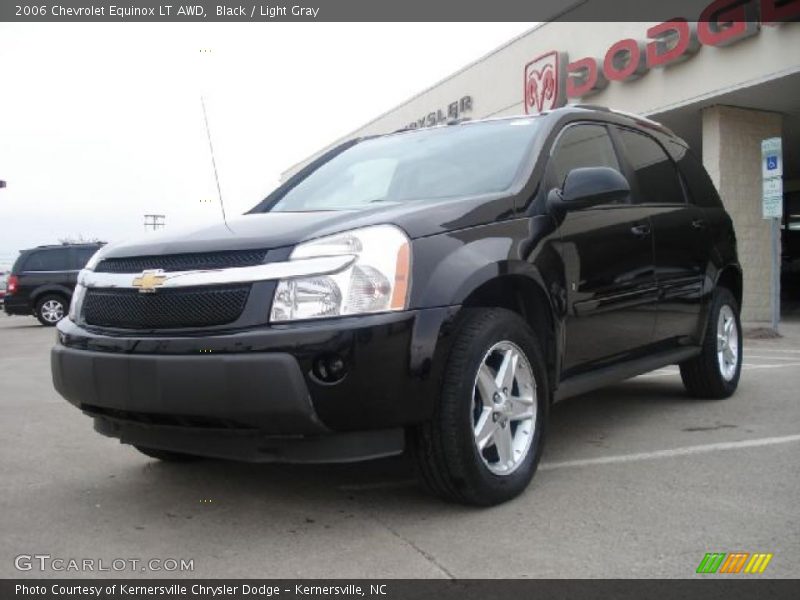 Black / Light Gray 2006 Chevrolet Equinox LT AWD
