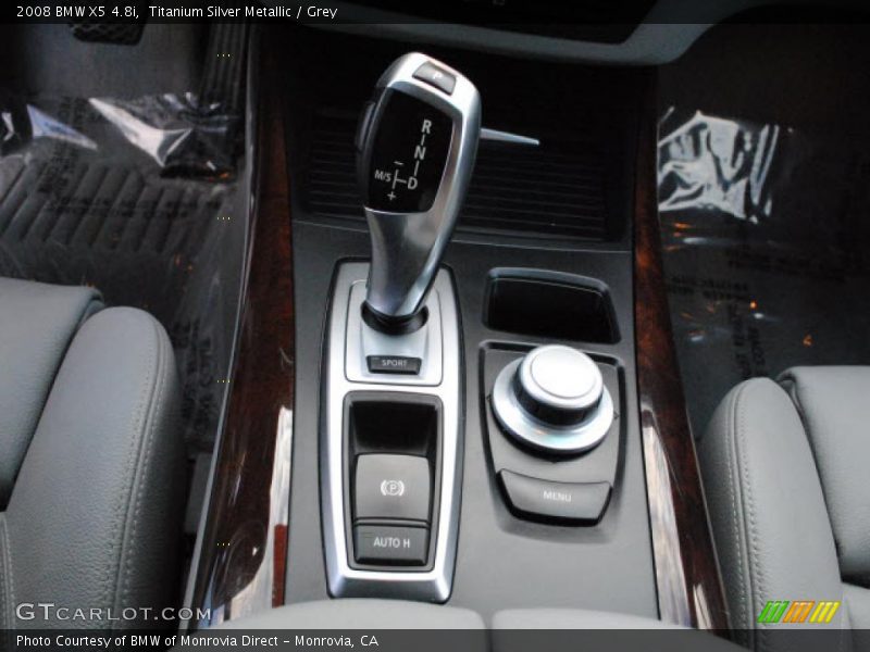 Titanium Silver Metallic / Grey 2008 BMW X5 4.8i