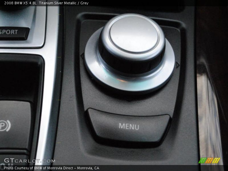 Titanium Silver Metallic / Grey 2008 BMW X5 4.8i
