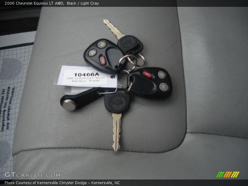Black / Light Gray 2006 Chevrolet Equinox LT AWD