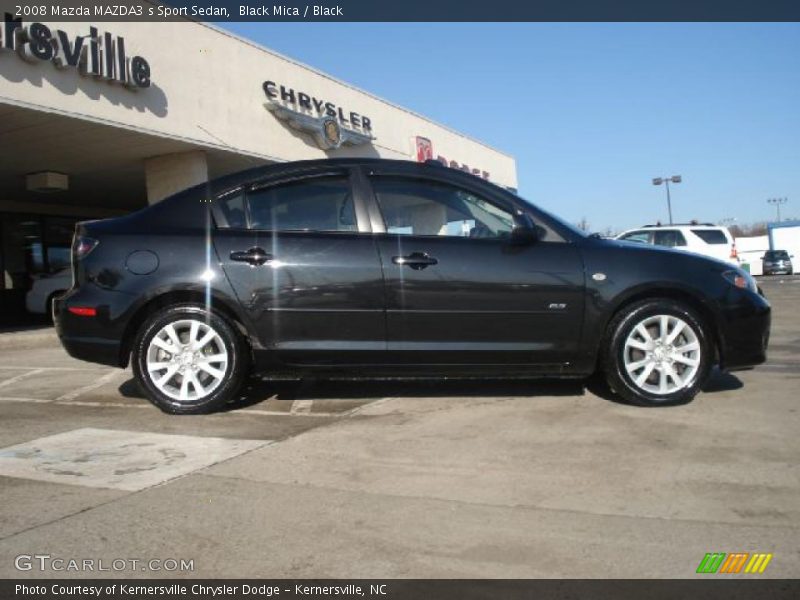 Black Mica / Black 2008 Mazda MAZDA3 s Sport Sedan