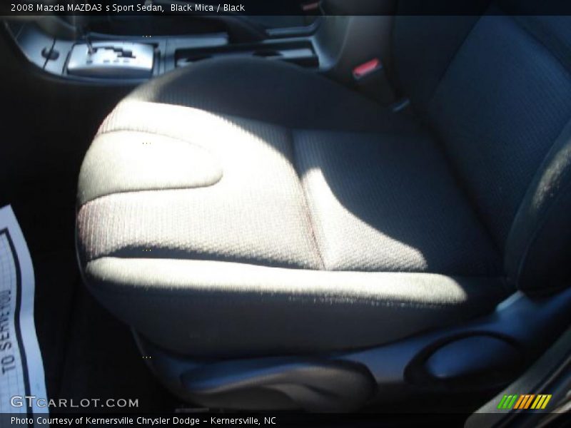 Black Mica / Black 2008 Mazda MAZDA3 s Sport Sedan
