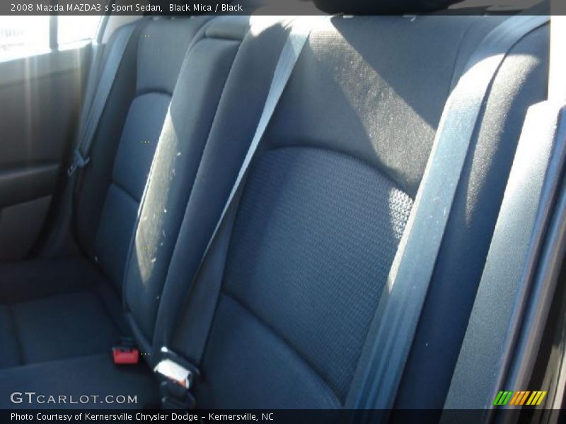 Black Mica / Black 2008 Mazda MAZDA3 s Sport Sedan