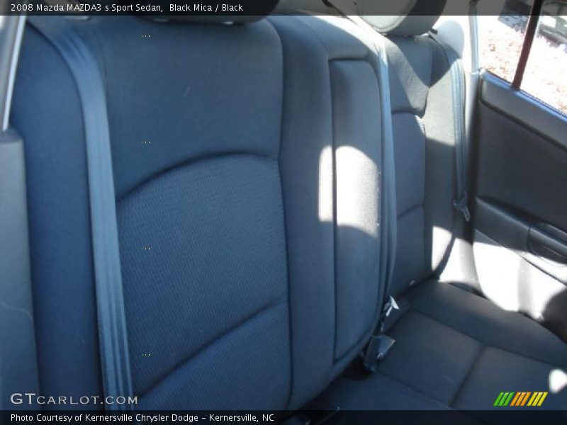 Black Mica / Black 2008 Mazda MAZDA3 s Sport Sedan