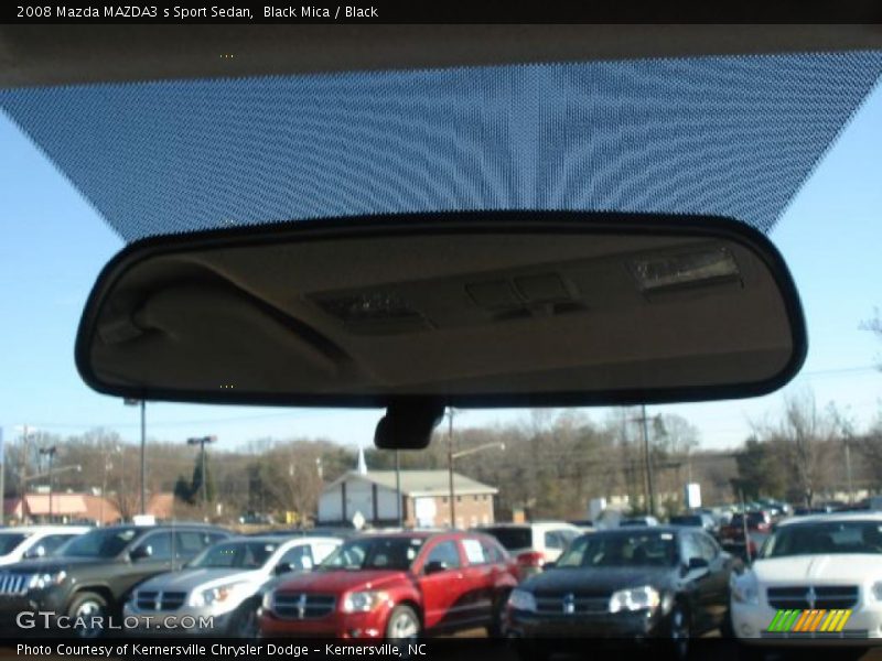 Black Mica / Black 2008 Mazda MAZDA3 s Sport Sedan