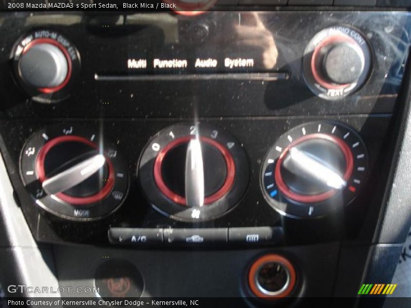 Black Mica / Black 2008 Mazda MAZDA3 s Sport Sedan