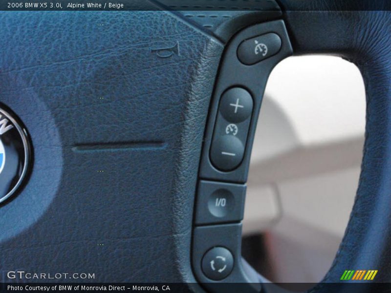 Alpine White / Beige 2006 BMW X5 3.0i