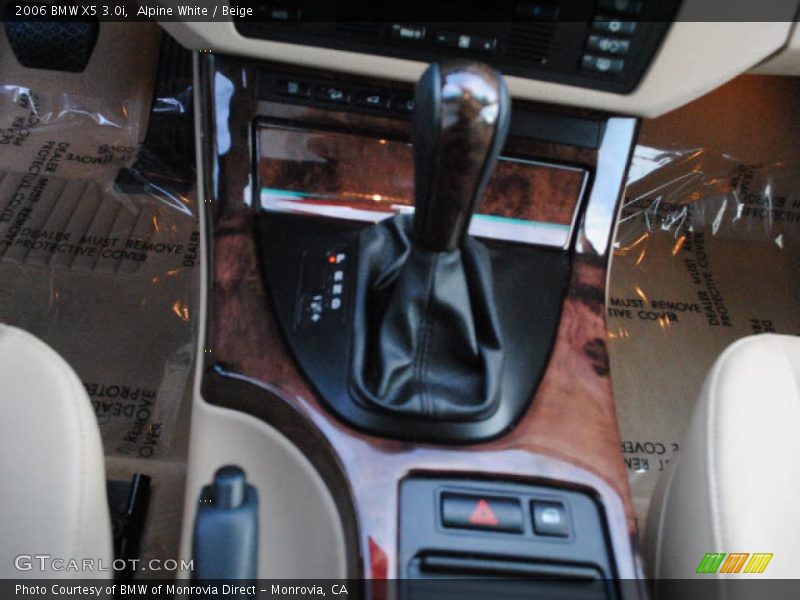 Alpine White / Beige 2006 BMW X5 3.0i