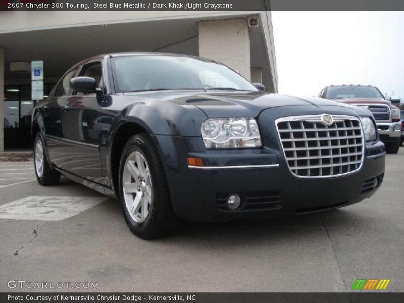 Steel Blue Metallic / Dark Khaki/Light Graystone 2007 Chrysler 300 Touring