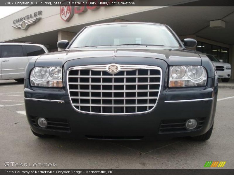 Steel Blue Metallic / Dark Khaki/Light Graystone 2007 Chrysler 300 Touring