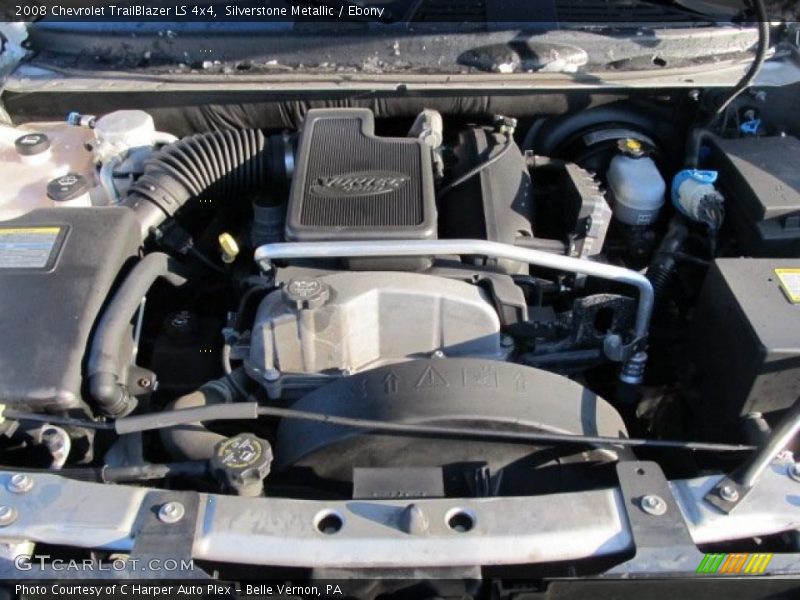 Silverstone Metallic / Ebony 2008 Chevrolet TrailBlazer LS 4x4