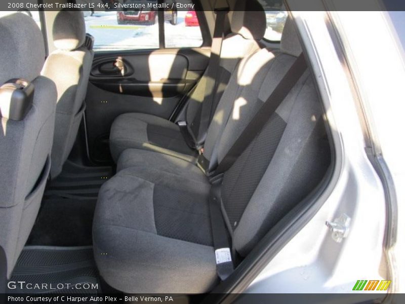 Silverstone Metallic / Ebony 2008 Chevrolet TrailBlazer LS 4x4