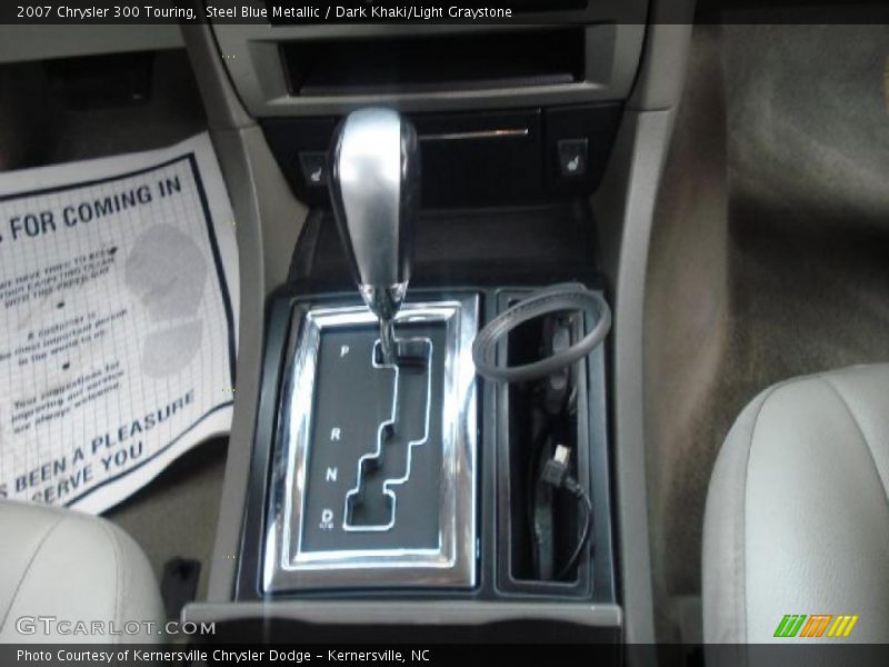 Steel Blue Metallic / Dark Khaki/Light Graystone 2007 Chrysler 300 Touring