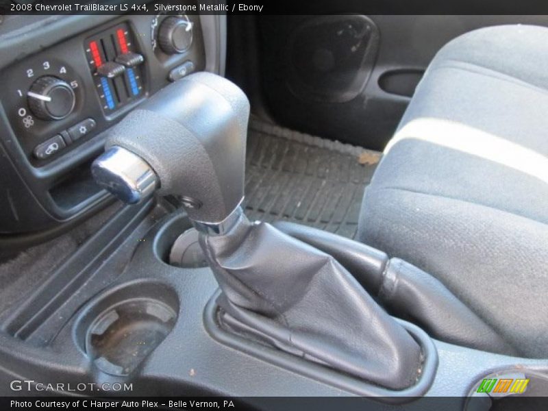 Silverstone Metallic / Ebony 2008 Chevrolet TrailBlazer LS 4x4