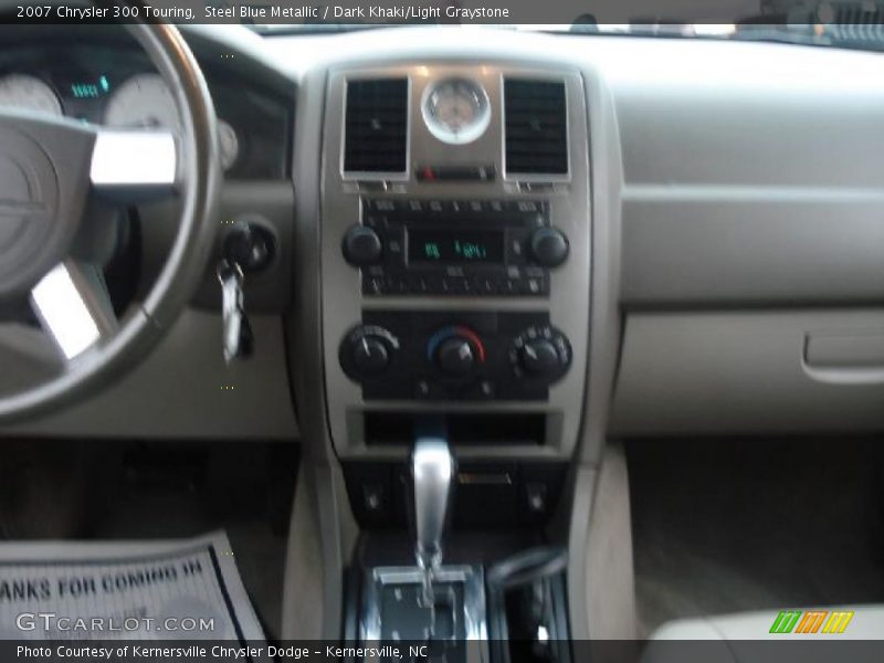 Steel Blue Metallic / Dark Khaki/Light Graystone 2007 Chrysler 300 Touring
