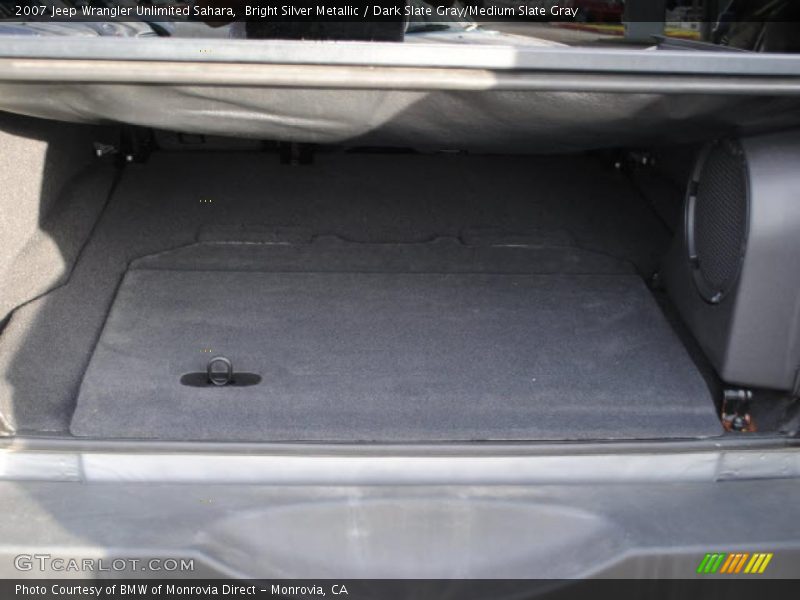 Bright Silver Metallic / Dark Slate Gray/Medium Slate Gray 2007 Jeep Wrangler Unlimited Sahara