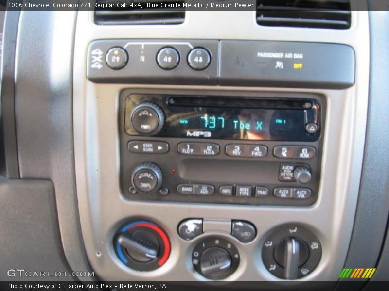 Blue Granite Metallic / Medium Pewter 2006 Chevrolet Colorado Z71 Regular Cab 4x4