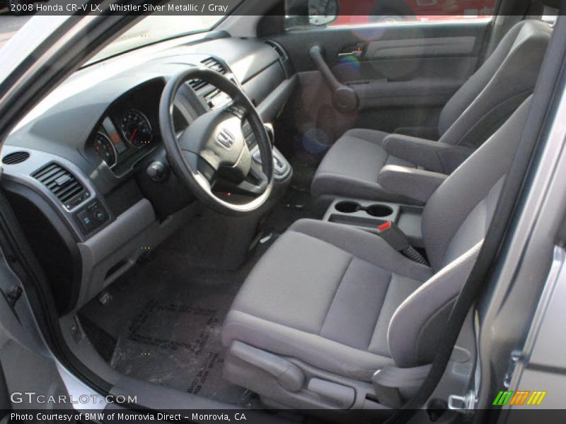  2008 CR-V LX Gray Interior